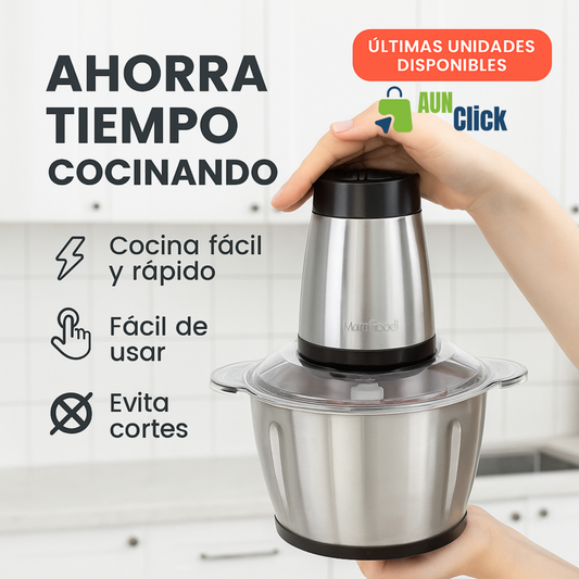 Picadora Pro™- Corta rápido, cocina sin esfuerzo