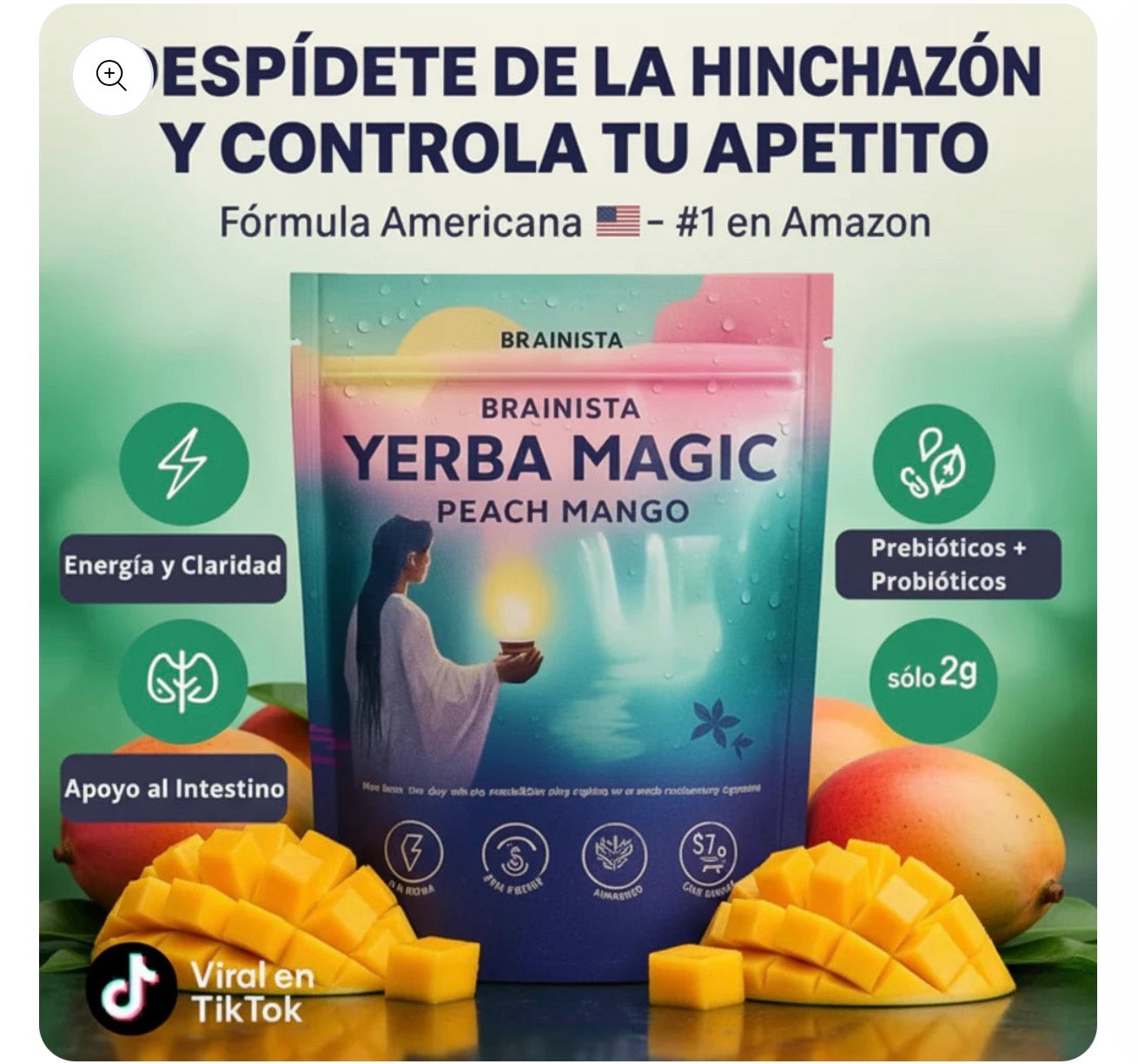 Yerba Magic Té Mate Suplemento Natural